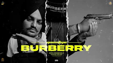 burberry mp3 song download sidhu moose wala|sidhu moose wala burberry bag.